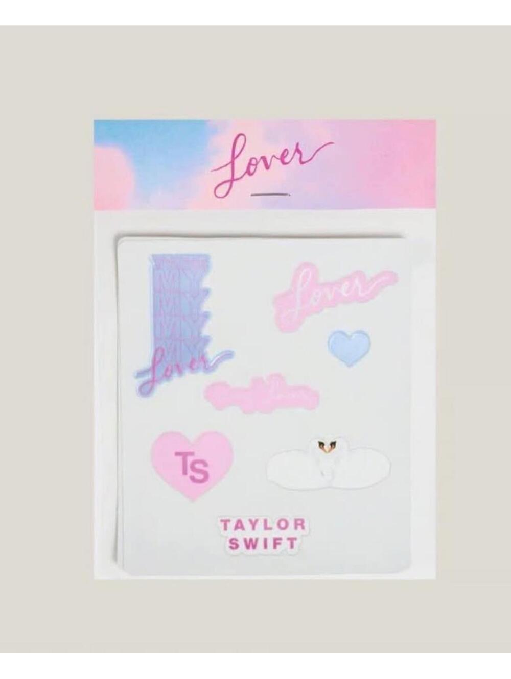 Taylor Swift Limited Edition Lover Album Valentine's Day Cards & Stickers